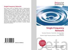 Capa do livro de Single-Frequency Network 