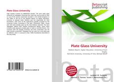 Capa do livro de Plate Glass University 