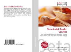 Capa do livro de Sino-Soviet Border Conflict 