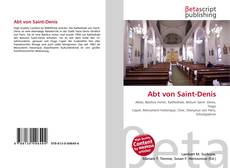 Buchcover von Abt von Saint-Denis