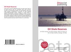 Copertina di Oil Shale Reserves