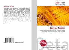 Buchcover von Species Traitor
