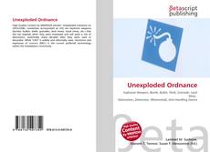 Capa do livro de Unexploded Ordnance 