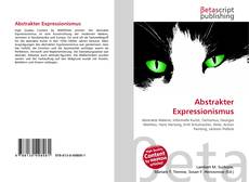 Buchcover von Abstrakter Expressionismus