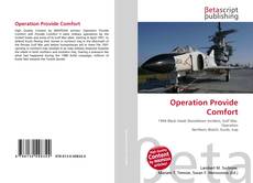 Buchcover von Operation Provide Comfort