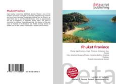 Capa do livro de Phuket Province 