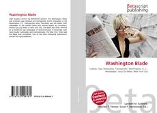 Capa do livro de Washington Blade 