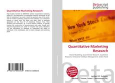 Buchcover von Quantitative Marketing Research