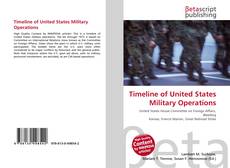 Buchcover von Timeline of United States Military Operations