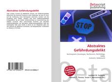 Buchcover von Abstraktes Gefährdungsdelikt