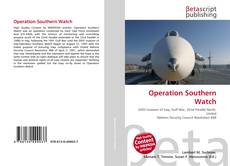 Buchcover von Operation Southern Watch