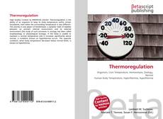 Couverture de Thermoregulation