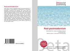 Buchcover von Post-postmodernism