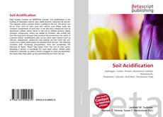 Copertina di Soil Acidification