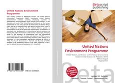 Copertina di United Nations Environment Programme