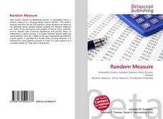 Buchcover von Random Measure