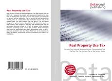 Buchcover von Real Property Use Tax