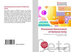 Copertina di Provisional Government of National Unity