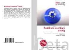Buchcover von Rubidium-strontium Dating