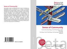 Buchcover von Sense of Community