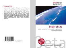 Buchcover von Origin of Life