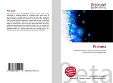Buchcover von Pro-ana