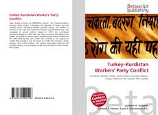 Buchcover von Turkey–Kurdistan Workers' Party Conflict