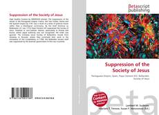Обложка Suppression of the Society of Jesus
