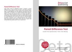 Обложка Paired Difference Test