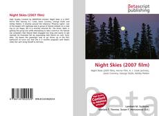Обложка Night Skies (2007 film)