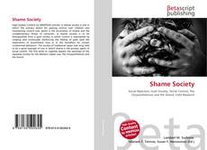 Capa do livro de Shame Society 