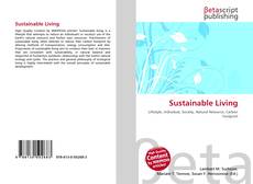 Capa do livro de Sustainable Living 