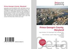 Prince George's County, Maryland kitap kapağı
