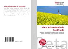 Capa do livro de Abtei Sainte-Marie de Fontfroide 