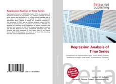 Buchcover von Regression Analysis of Time Series