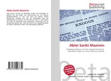 Capa do livro de Abtei Sankt Maximin 