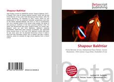Capa do livro de Shapour Bakhtiar 