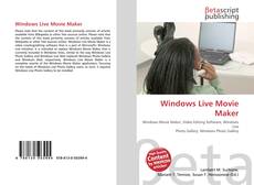 Обложка Windows Live Movie Maker