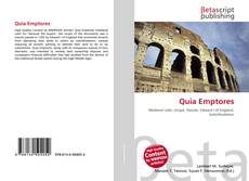 Capa do livro de Quia Emptores 