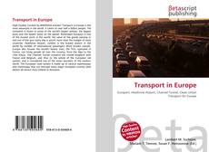 Transport in Europe的封面