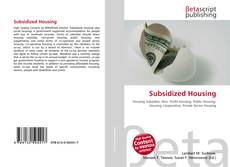 Buchcover von Subsidized Housing