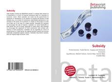 Subsidy的封面