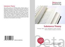 Couverture de Substance Theory