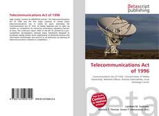 Couverture de Telecommunications Act of 1996