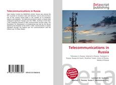Buchcover von Telecommunications in Russia