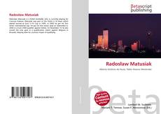 Copertina di Radosław Matusiak