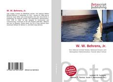 Bookcover of W. W. Behrens, Jr.