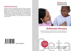 Portada del libro de Orthorexia Nervosa