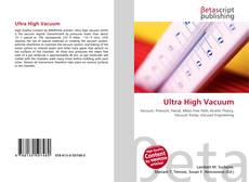 Buchcover von Ultra High Vacuum