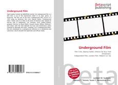 Buchcover von Underground Film